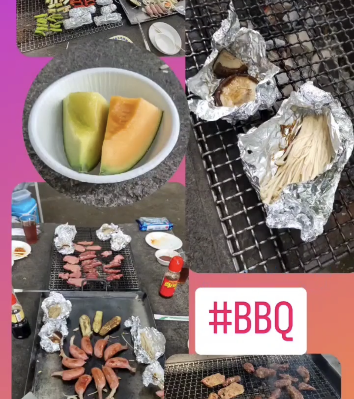 栃木県日光市で女性スタッフ2名が友達代行としてBBQに参加した様子